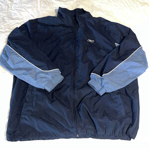 Reebok Men's Vintage Windbreaker Track Jacket Size 2XL